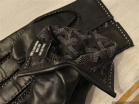 goyard gloves|goyard newspaper online.